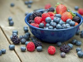 bowl of berries