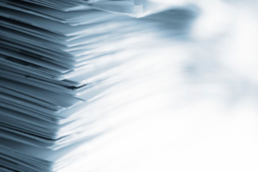 Stack of papers